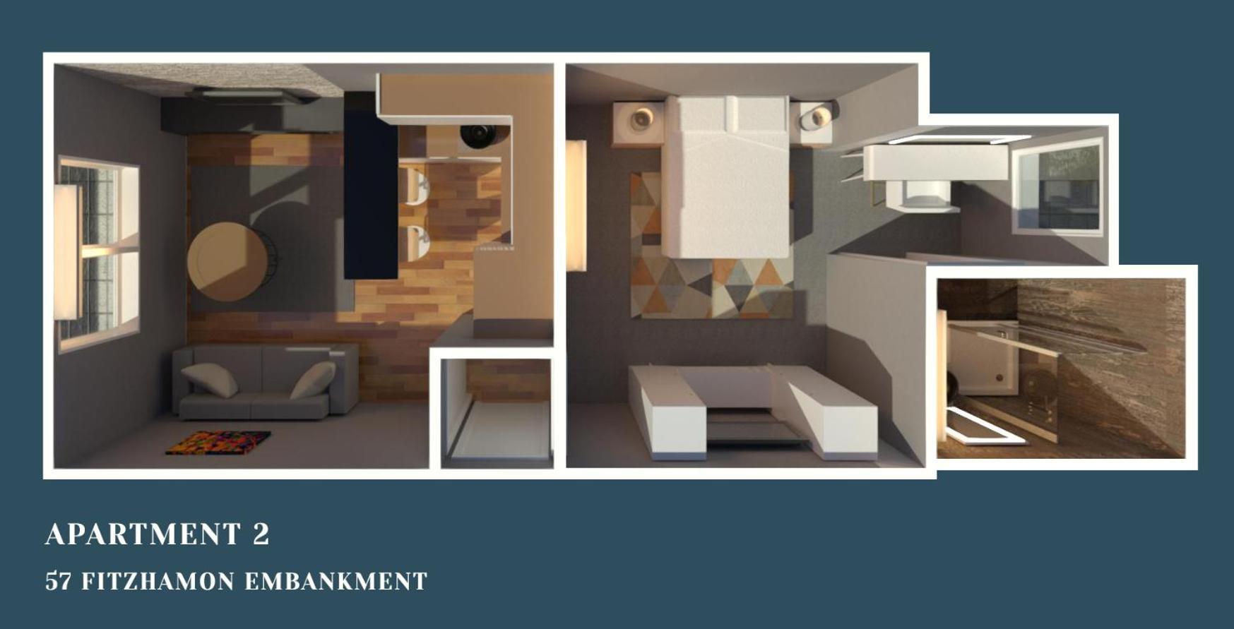 Aaron Wise Apartments Кардиф Екстериор снимка
